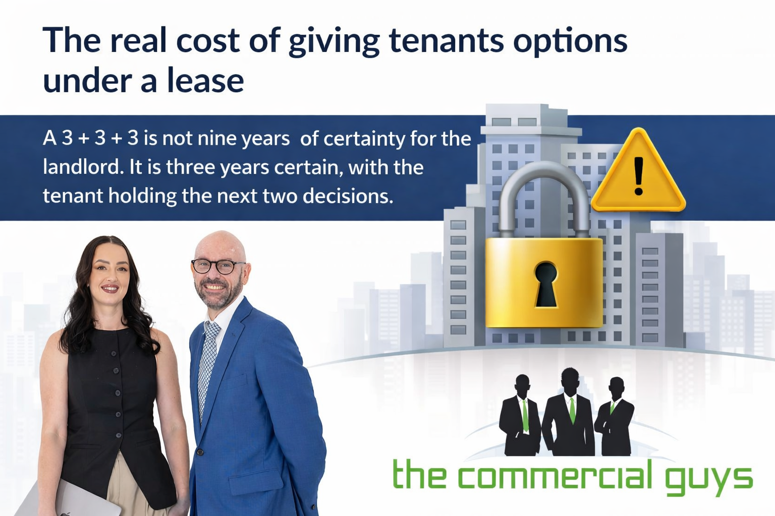 The real cost of giving tenants options under a lease